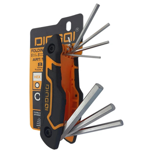 ست آچار آلن چاقویی دینگشی مدل 17006 DINGQI