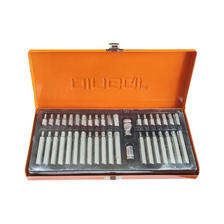 ست 40 عددی سری بکس بیت آلن دینگی ستاره ای شش گوش جعبه فلزی مدل DINGQI 68001 دینگشی