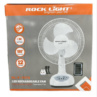 پنکه شارژی روکی لایت مدل RL-F-7079 برند: ROCK LIGHT