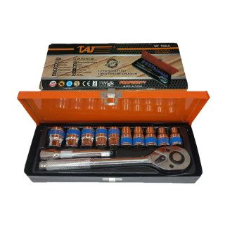 آچار بکس تات مدل SET_12 P مجموعه 12 عددی