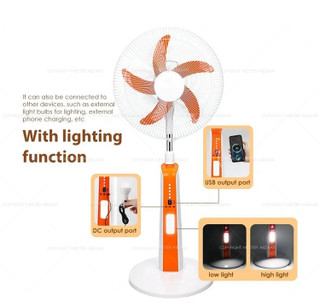 پنکه خورشیدی،شارژی Easy Power ایستاده ۱۸ اینج کنترل دار