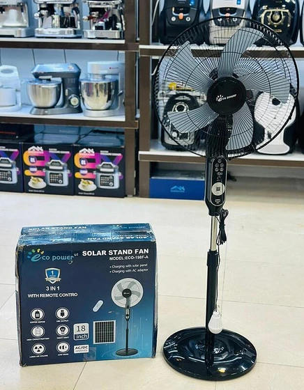 پنکه شارژی اکوپاور 18 اینچ مدل ECO-198F-A